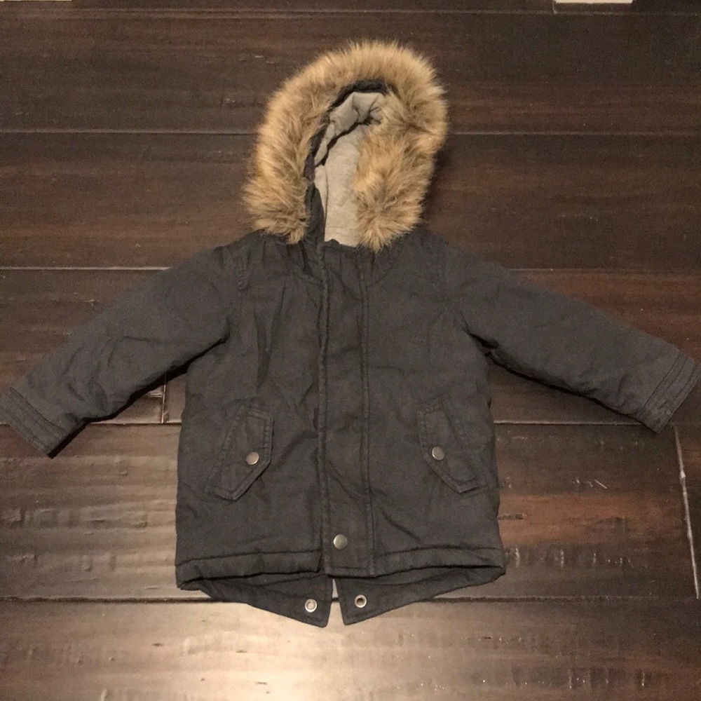 Old Navy Faux-Fur Parka Style Jacket 2T